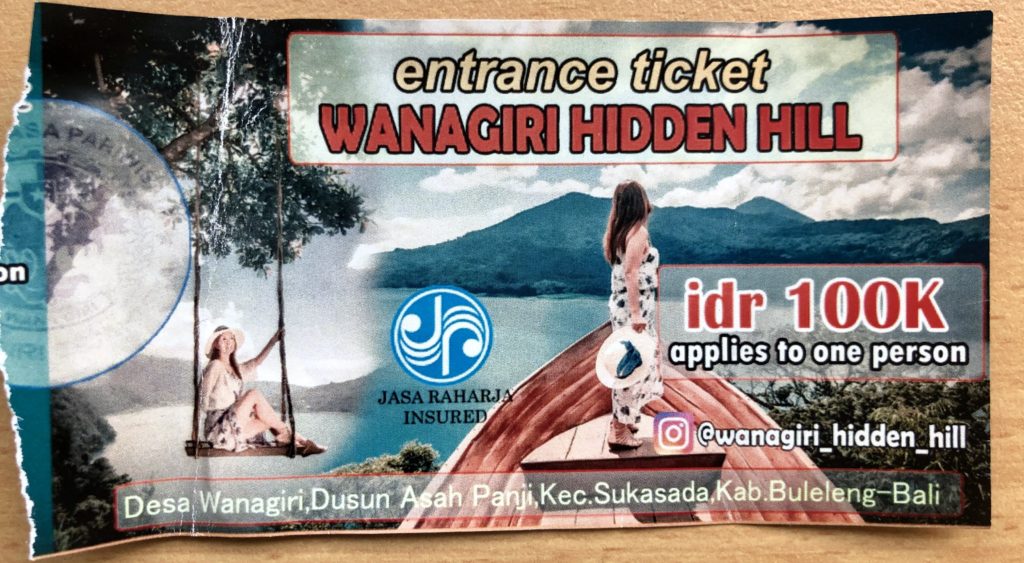 wanagiri hidden hills tour